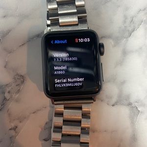 Series 3 Apple Watch with cellular